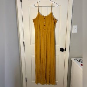Say What? Maxi Dress lined spaghetti straps size XL